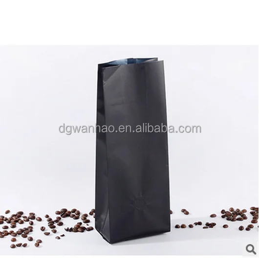 Glossy Matte frosted zip lock bag for Coffee bags with valve wholesale packaging