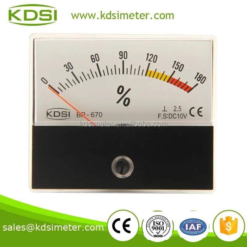 BP-670 цифровой DC 10 В 180% процент panel meter