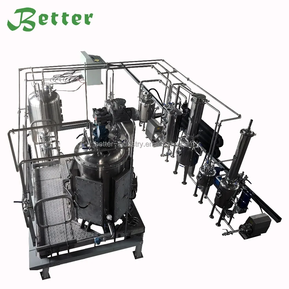 GMP Qualified Stainless Steel Industrial Herbs Extraction Machine/Extractor