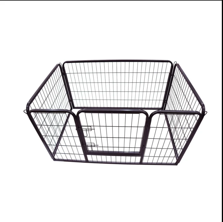 125cm length pet rabbit guinea pig dog puppy play pen metal hutch cage