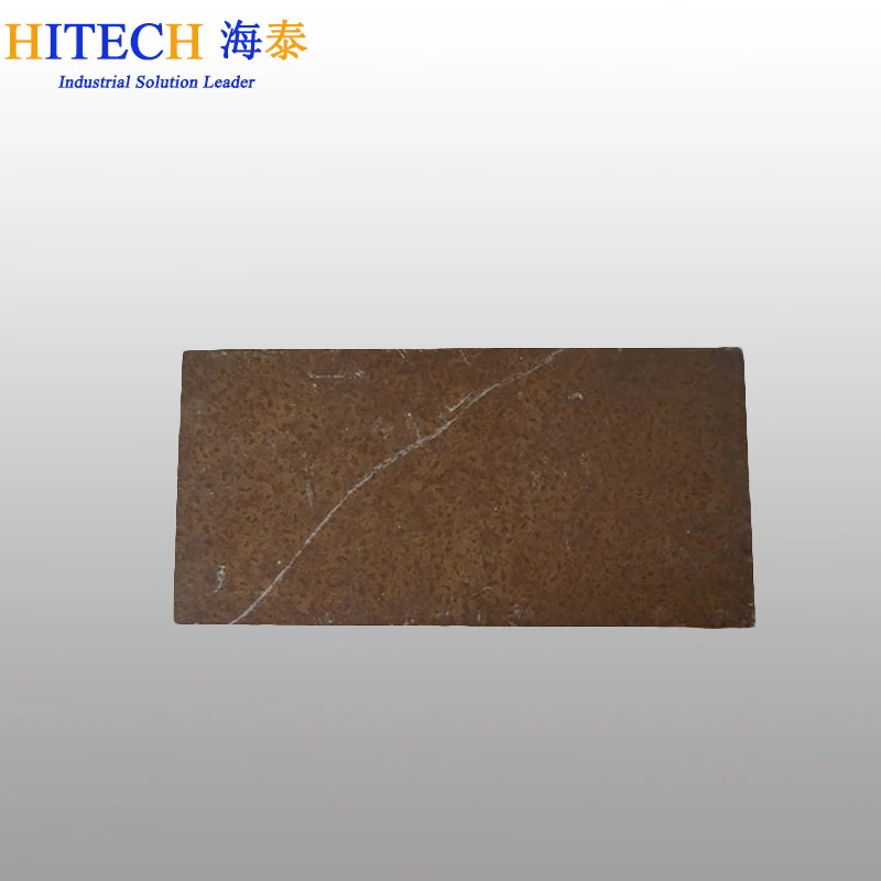 low carbon refractory magnesia chrome brick for Steel Ladle Linings