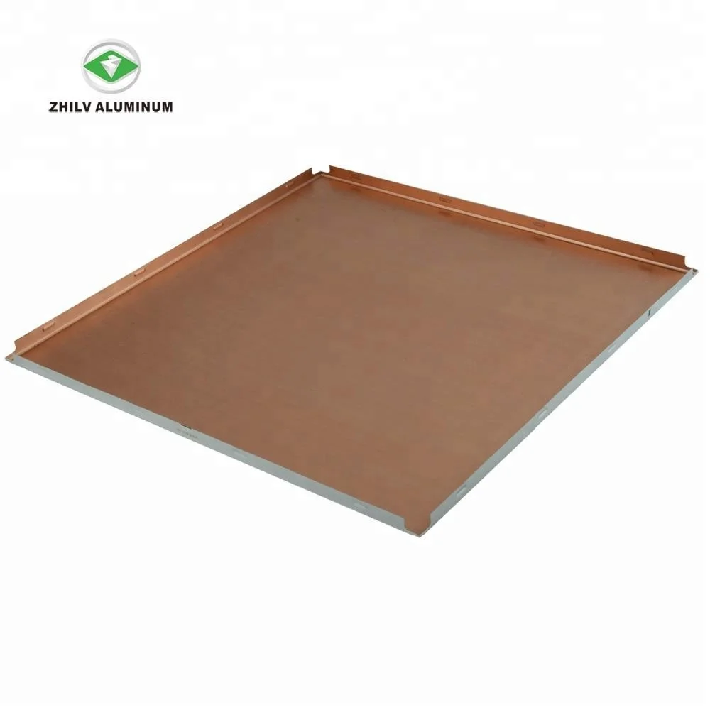
Heat Insulation Stamped Tin Bamboo Ceiling Panels For Room 