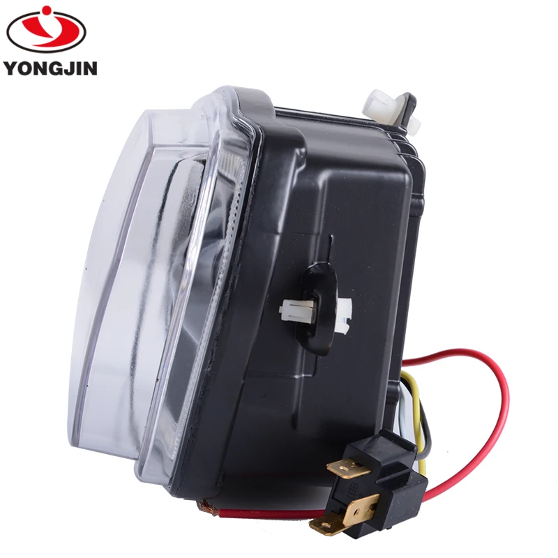 
Motorcycle Lighting System Front Black LED headlight For Vespa Sprint 150 