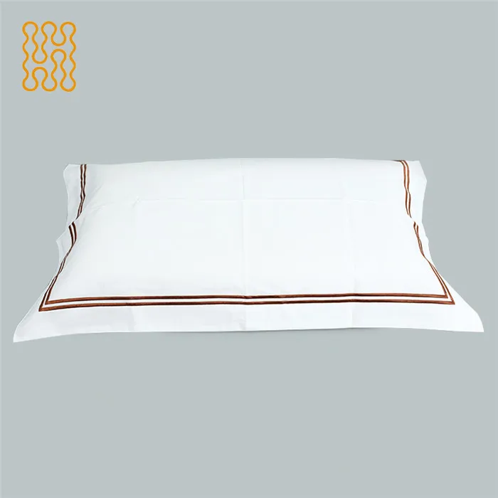 72-Piece Luxury Pillow Case and Sham Set Kussensloop Design Made of Cotton and Linen for Hotel Bed Sheets at Home
