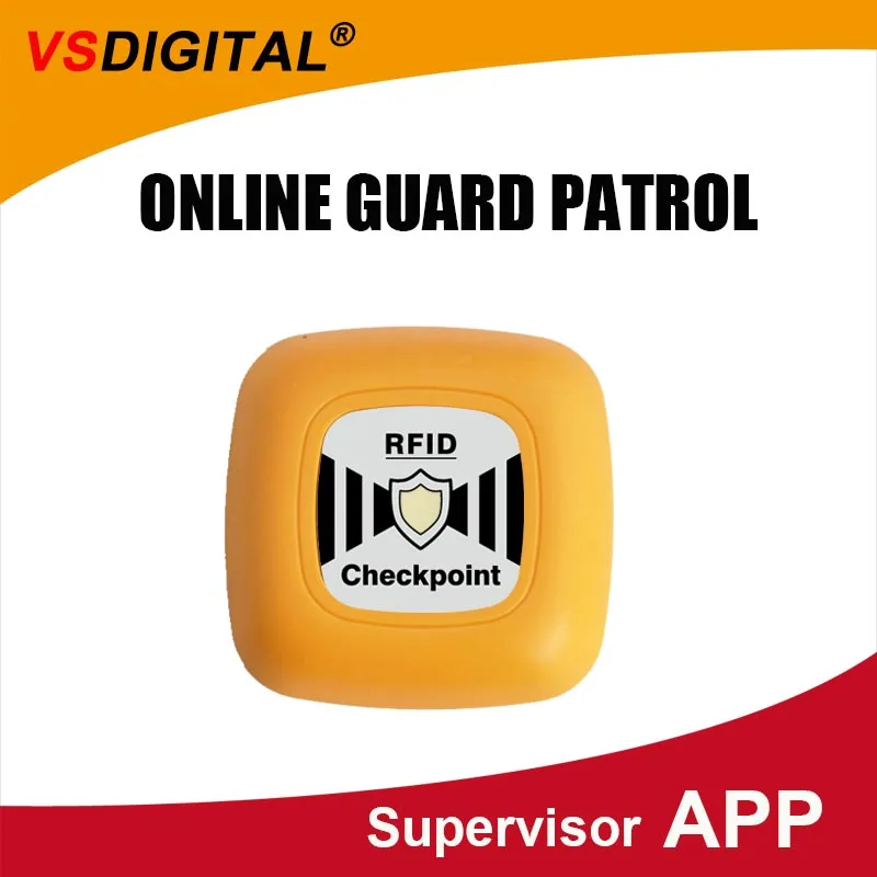 Радиочастотный идентификатор патрулирования контрольной точки для охранной туристической системы