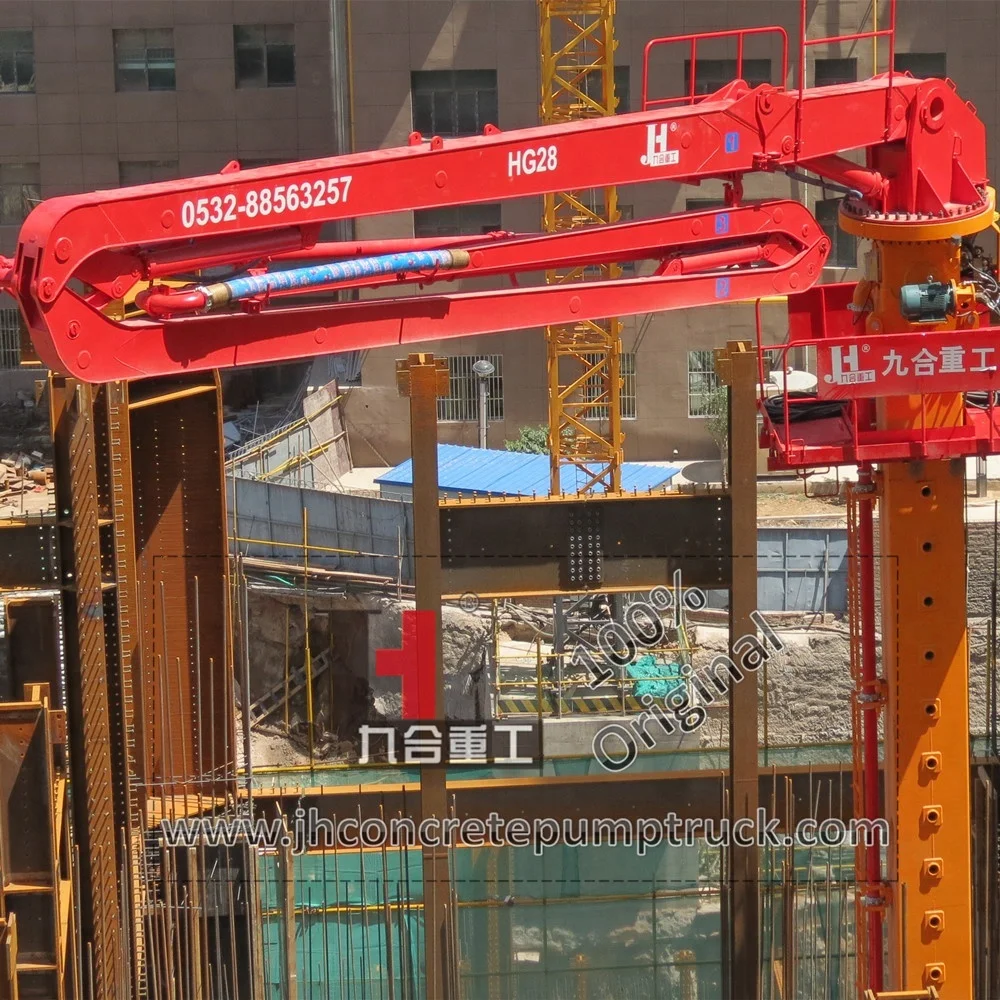 
Professional Manufacturer!33M Self climbing concrete distributor climbing concrete placing boom with best quality and price! 
