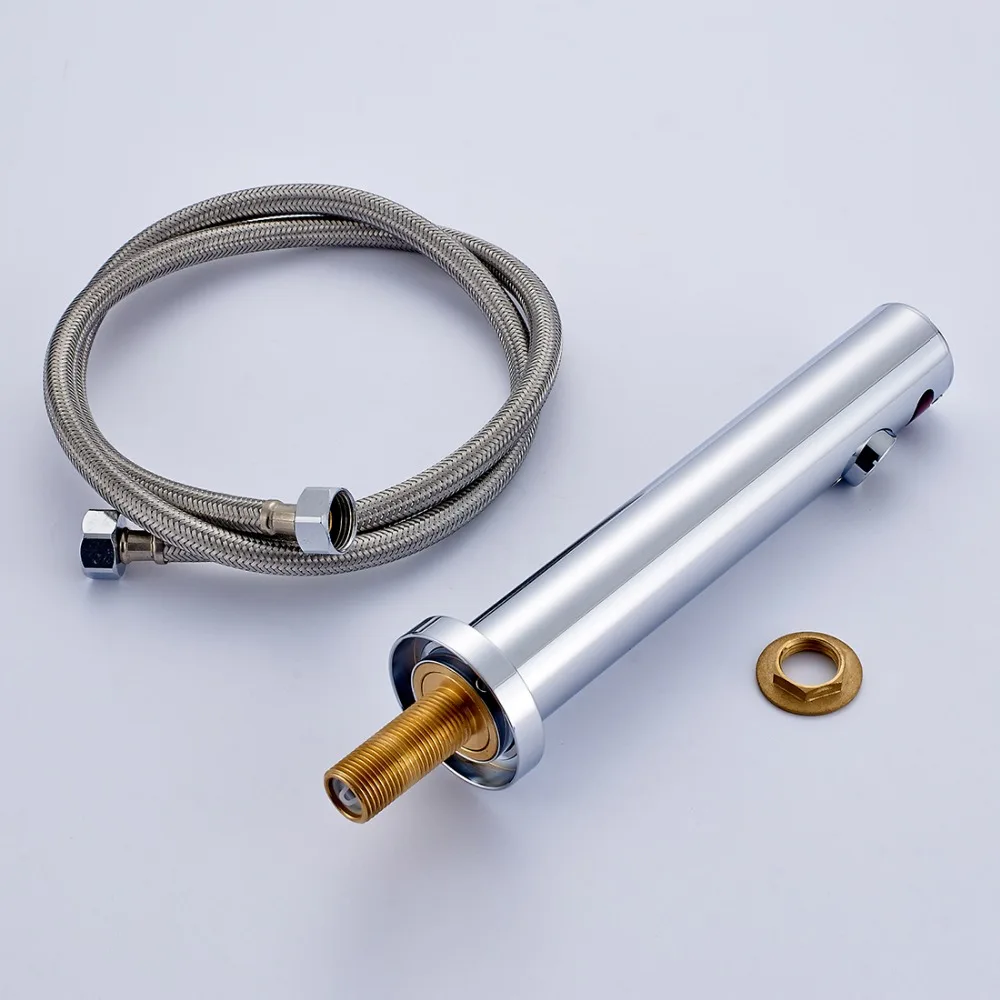 Fapully Temperature Health Electrical Automatic Tap Water Saving Bathroom wall mounted automatic sensor faucet