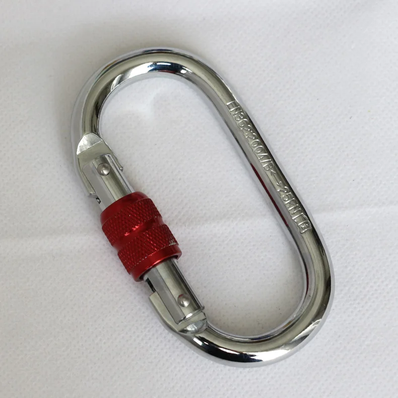 Quality  aluminum  Climbing round Carabiner factory wholesale