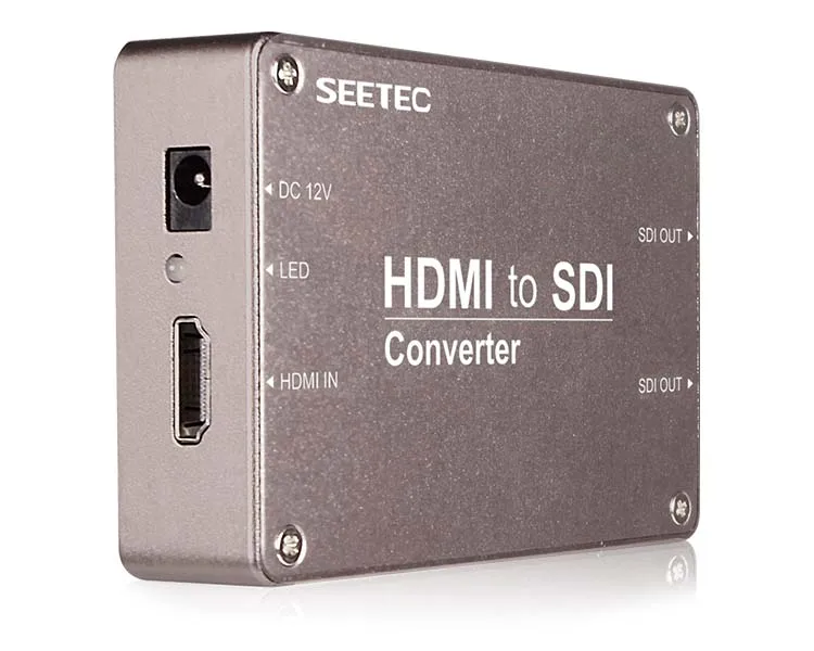 SEETEC портативный размер HDMI для SDI Мини-Конвертер для Домашнего Кинотеатра