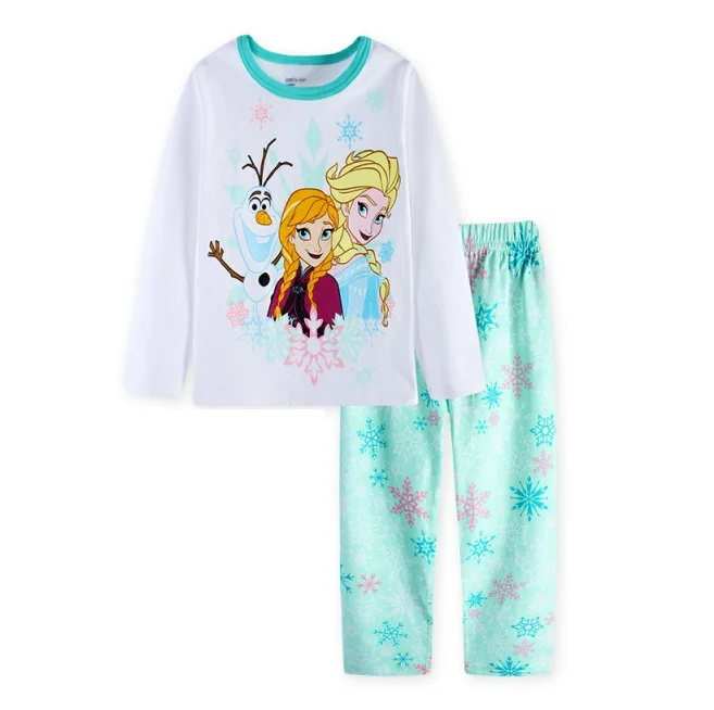 Night wear clothes children sleepwear girls children  pajamas