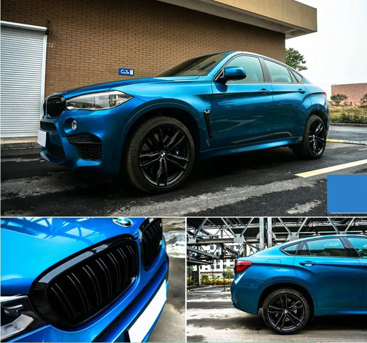 Ondis 1.52*18m Car Decoration PVC Material Purple High Glossy Pearl Candy Body Vinyl Wrap