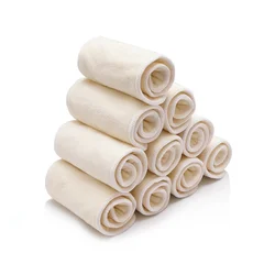Cheapest price Hemp cotton  washable baby  cloth  nappy liners