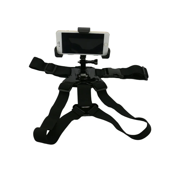 Chest Belt Strap Harness Mount phone holder Camera Headstrap Mount + Quick Clip for Gopros chest mount  X02+S6AB