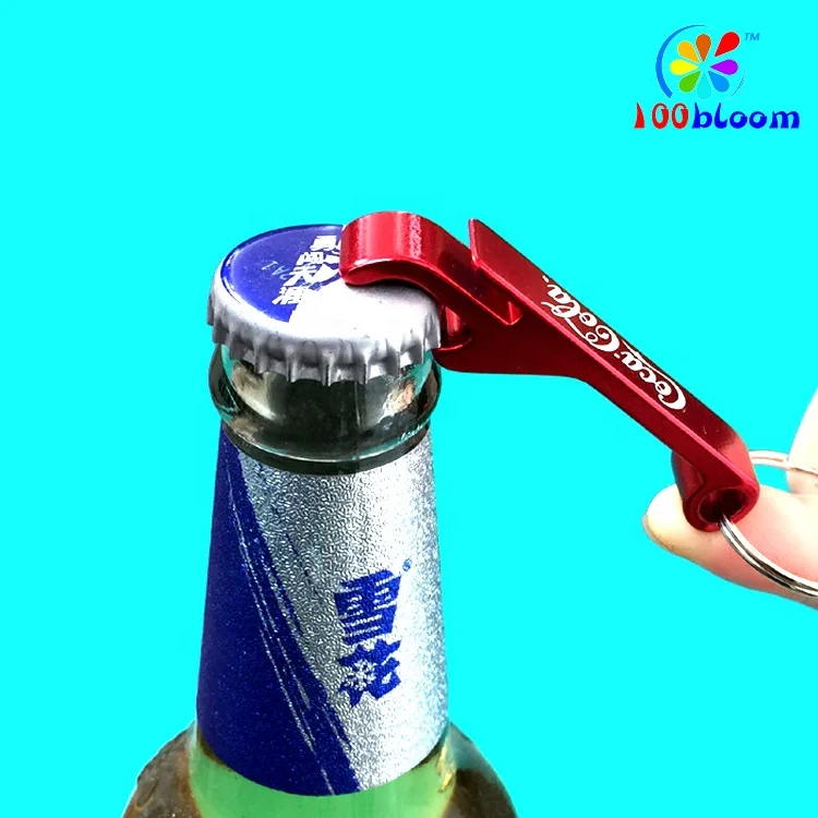 Factory supply 6.5cm cheap keyring bottle opener