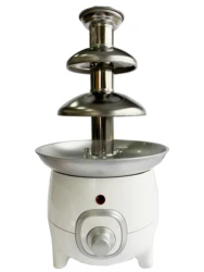 New style popular Stainless Steel electric Chocolate Fondue Fountain Electric 3 Tier Chocolate Fountain