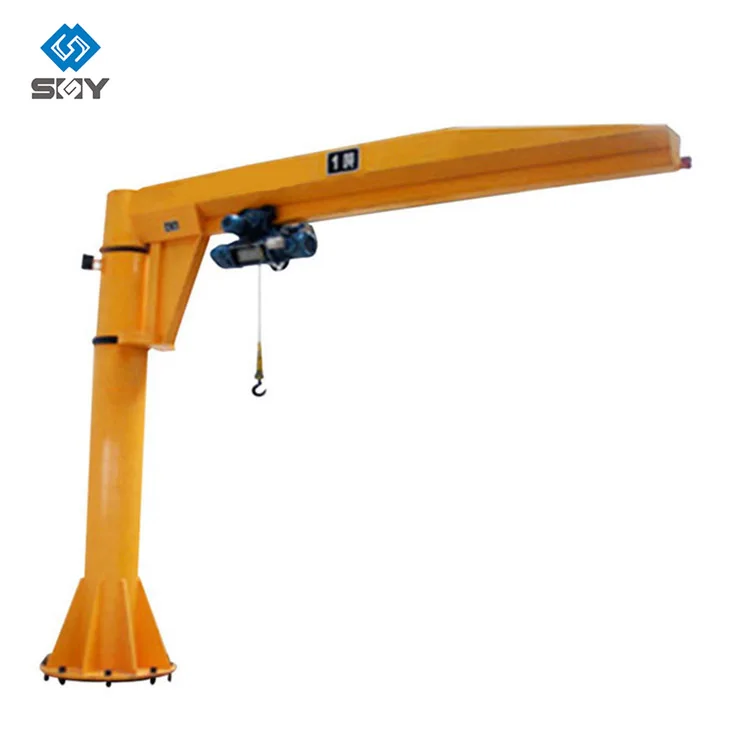 High Load Cantilever Type 2 Ton Jib Crane For Glass And Natural Stone Machinery