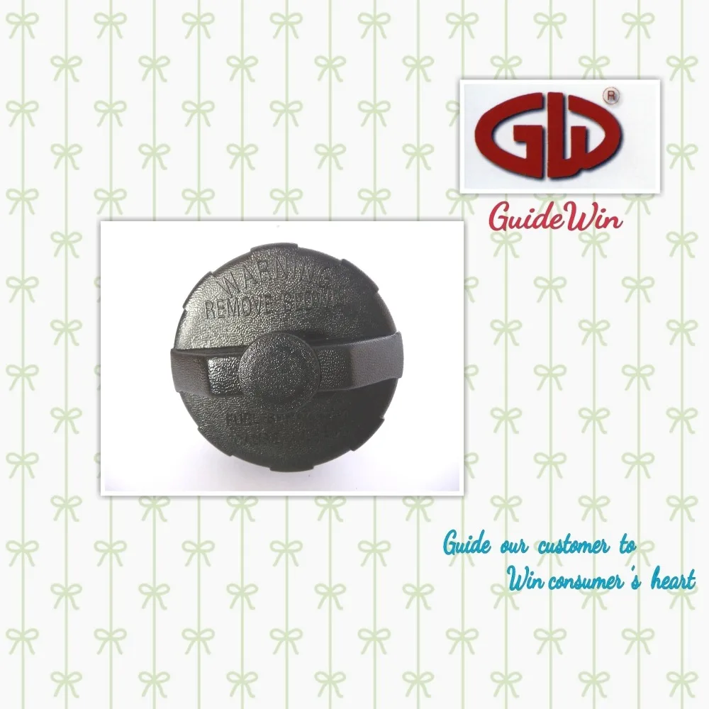 taiwan car spare parts car accessory Guidewin black plastic gas cap