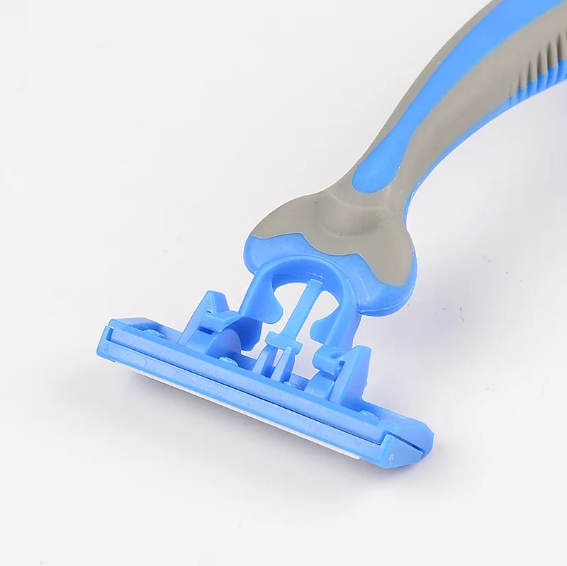 Одноразовая бритва, полиэтиленовый пакет, 3 лезвия