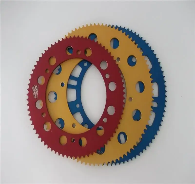 219 pitch racing go karting sprocket with square hole
