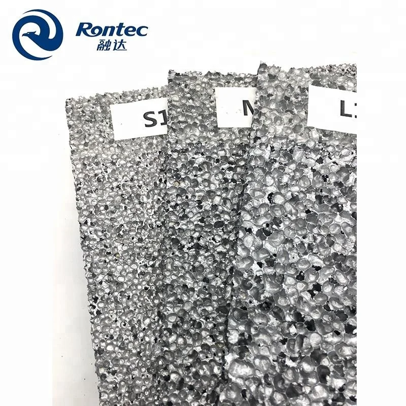 
Closed cell aluminum foam panel with soundproof and fireproof 