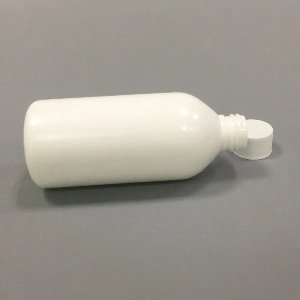 120ml White Bullet Shape HDPE Injection Moulding Plastic Bottle body wash bottle plastic products