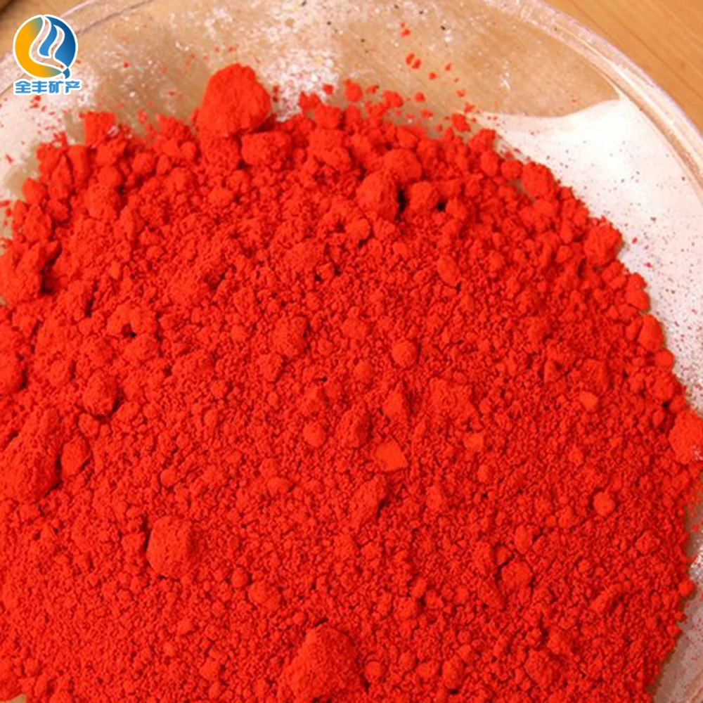 high quality iron oxide red 130 with pallet packing