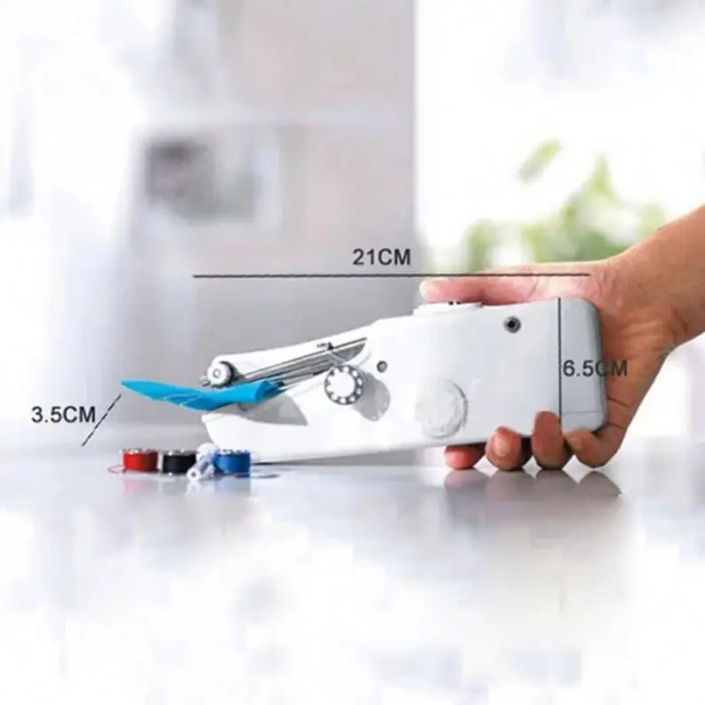 Portable Hand-Held Sewing Machine Mini Clothes Fabric Portable Pocket dropshipping