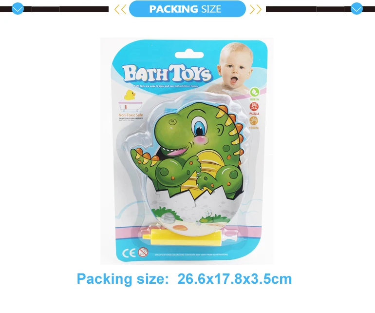 Популярная детская ванна, маленькая виниловая водная надувная игрушка-животное из ПВХ