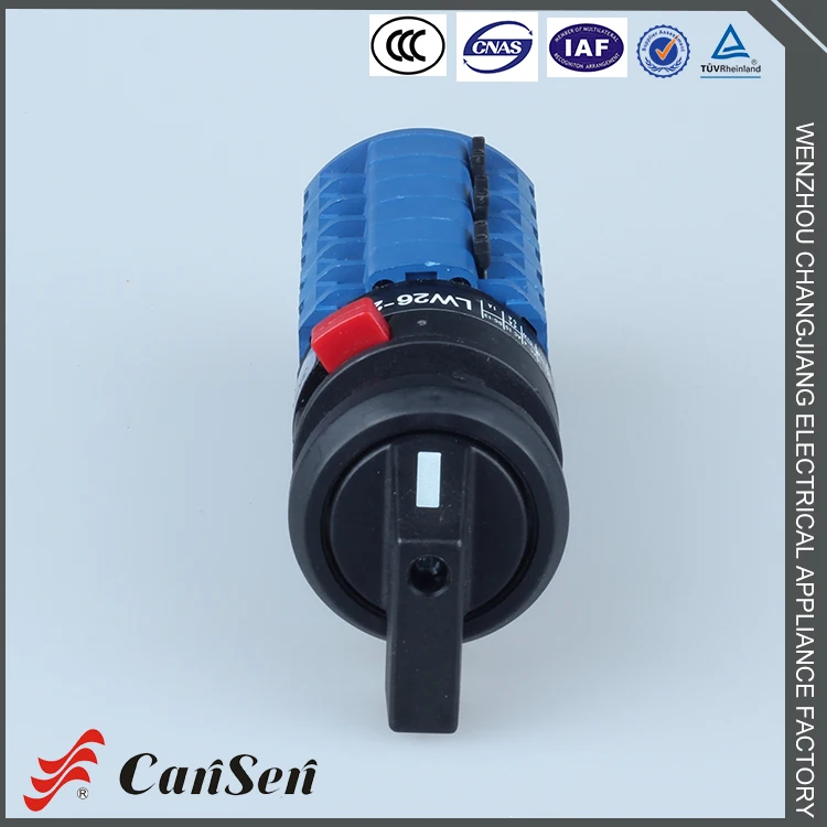 LW26-20 1-10 Профессиональное изготовление дешевые сертификат CE 10 положение поворотного переключателя