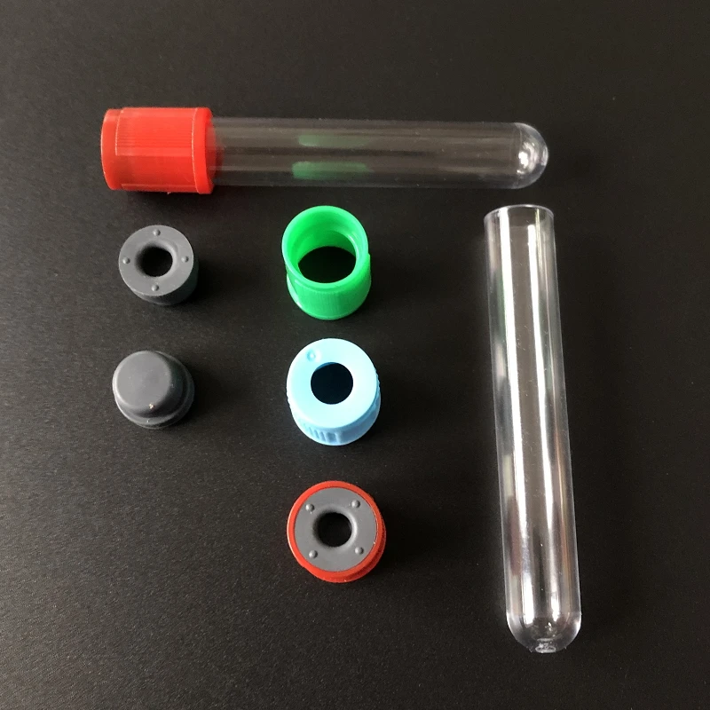 Стеклянные фармацевтические флаконы 13 мм медицинский бромбутилбутилкаучук пробка для инъекций Пробирка забора