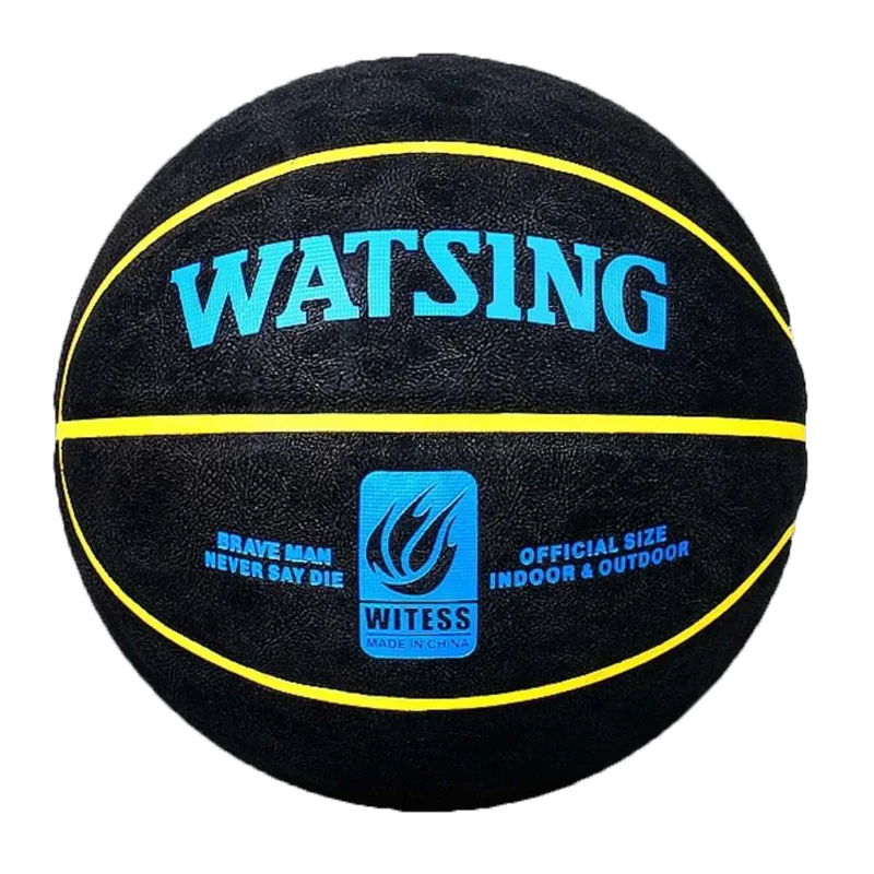 nice quality custom cow leather outdoor indoor basketball game wholesale