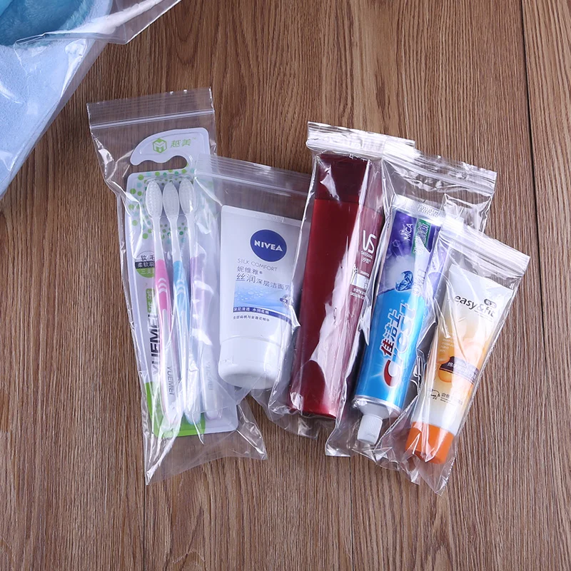 China Suppliers Custom Wholesale Waterproof Printed Cheap LDPE Frosted Zip bag