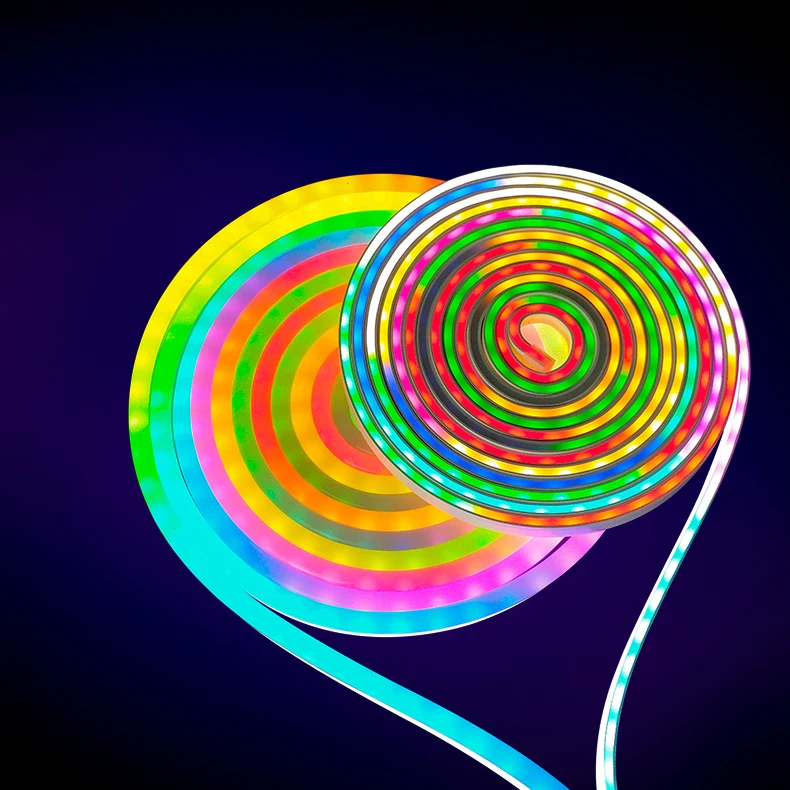 Flexible Rgb Cct Led Strip 11x24mm Custom Emitting Color Double Sides Led Neon Flex Price