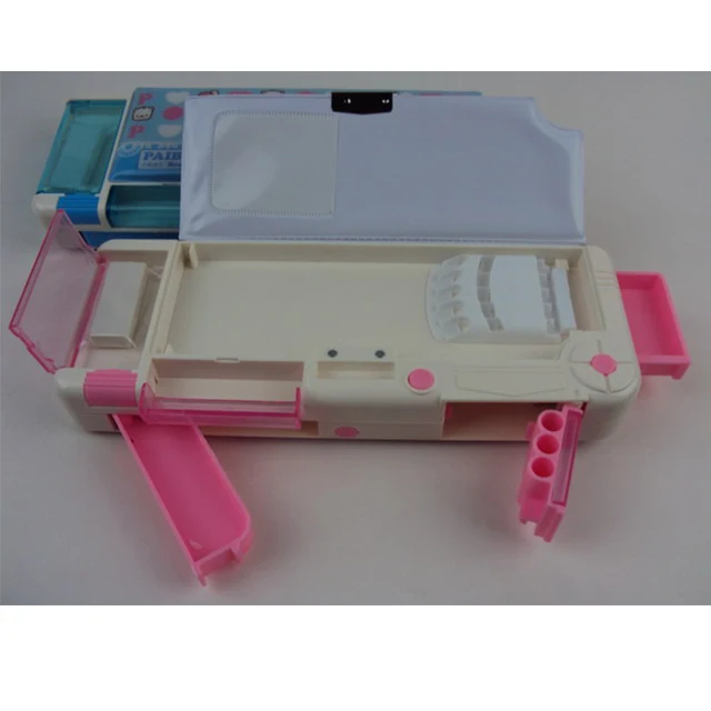 
OEM popular POP out magnetic pencil case 