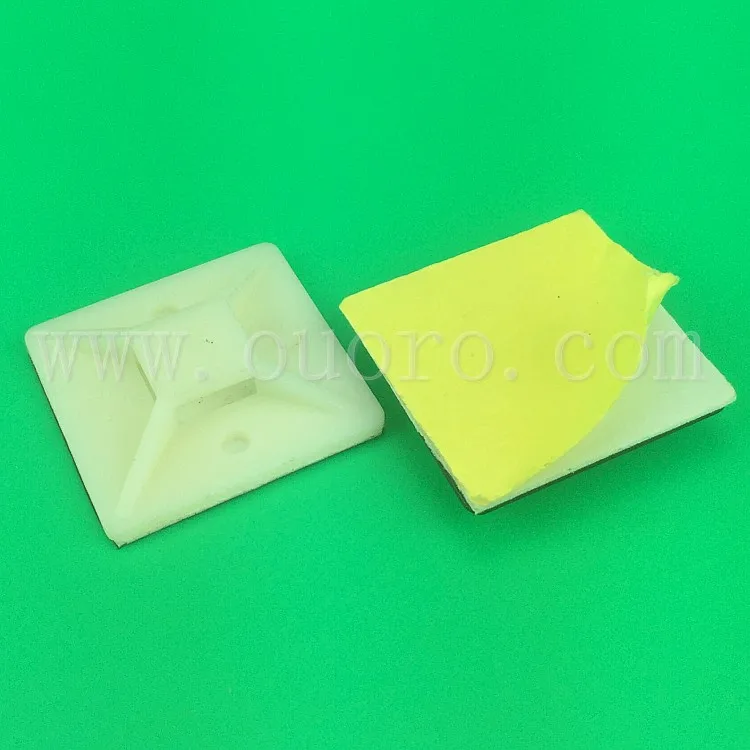 Зажим для крепления на сиденье с белым желтым клеем 40*40