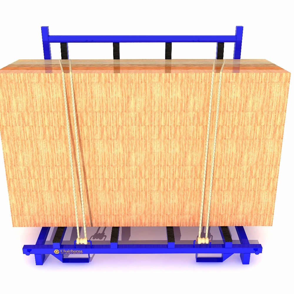 Metal L Frame Custom Transport and Warehouse Storage Racks For Glass Sheet