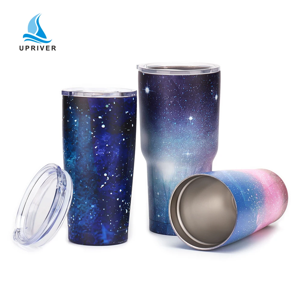 
Wholesale 900ML Double Wall Stainless Steel Insulated Cups Custom Logo Print Reusable Car Mug 30 oz tumbler 