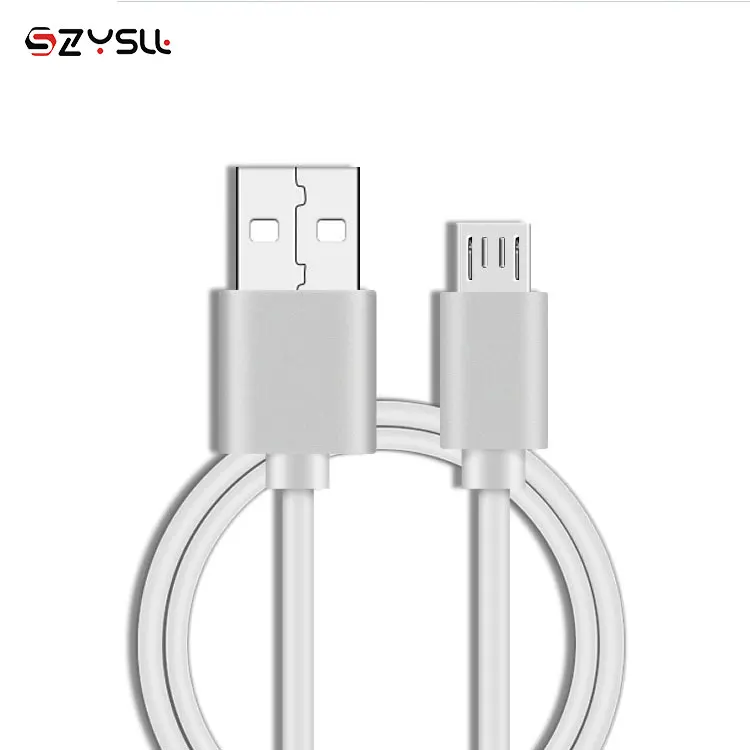 
2019 New Mini Wholesale Cheap White USB Cable Fast Charging Micro Cable For Android 