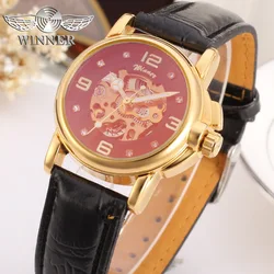 Winner Brand Women Gifts High Quality Ladies Watch Mechanical
