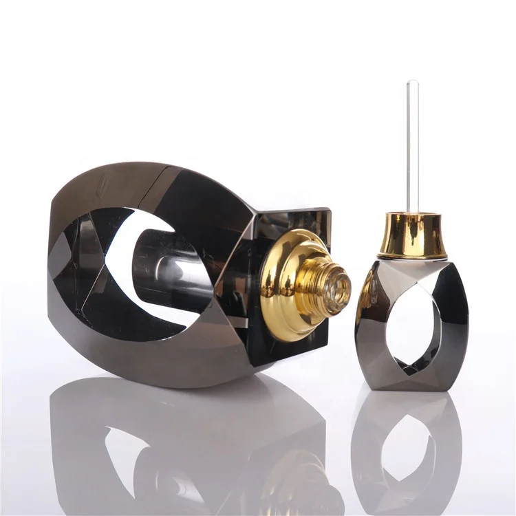 
BOYE Custom Luxury Natural Essential Oil Black Crystal Perfume Bottles 