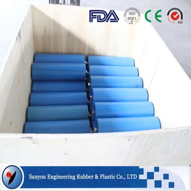 
Plastic UHMWPE idler Roller Conveyor 