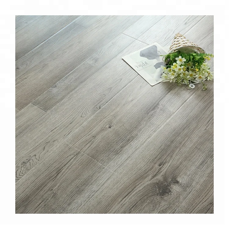 Ac3 Ac4 Ac5 Waterproof HDF Wood Grey Laminate FLooring