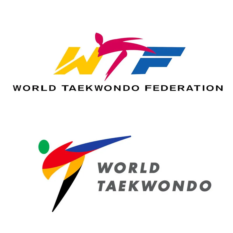 Lightweight WTF Taekwondo Uniform with Black V-neck