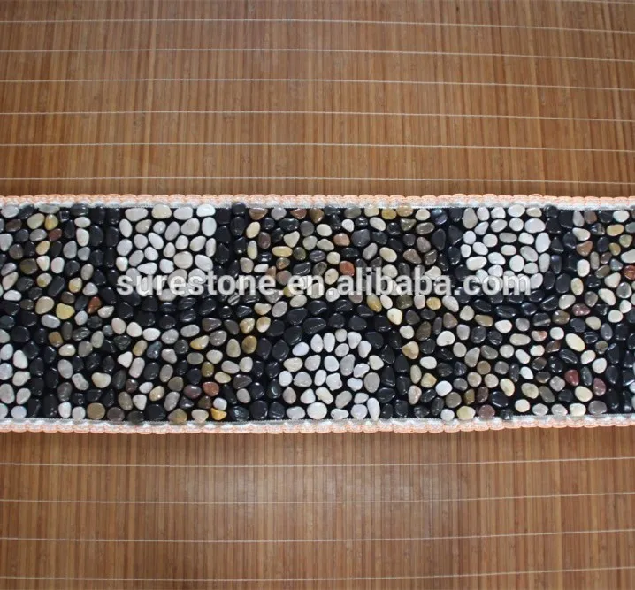 
Pebble foot massage mat massage stone carpet foot massage pad 