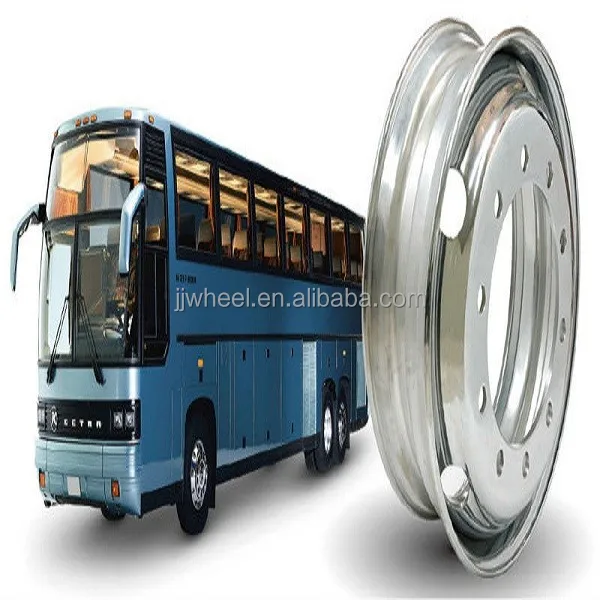 Bus tubeless steel wheel rim with high quality