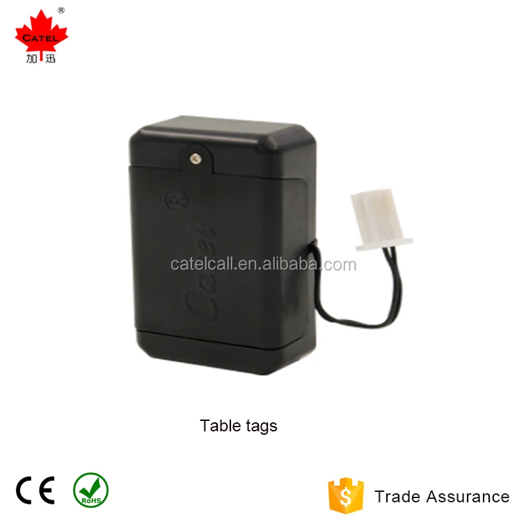 Restaurant table tracker customer desk position tracking system 10 or 20 tables