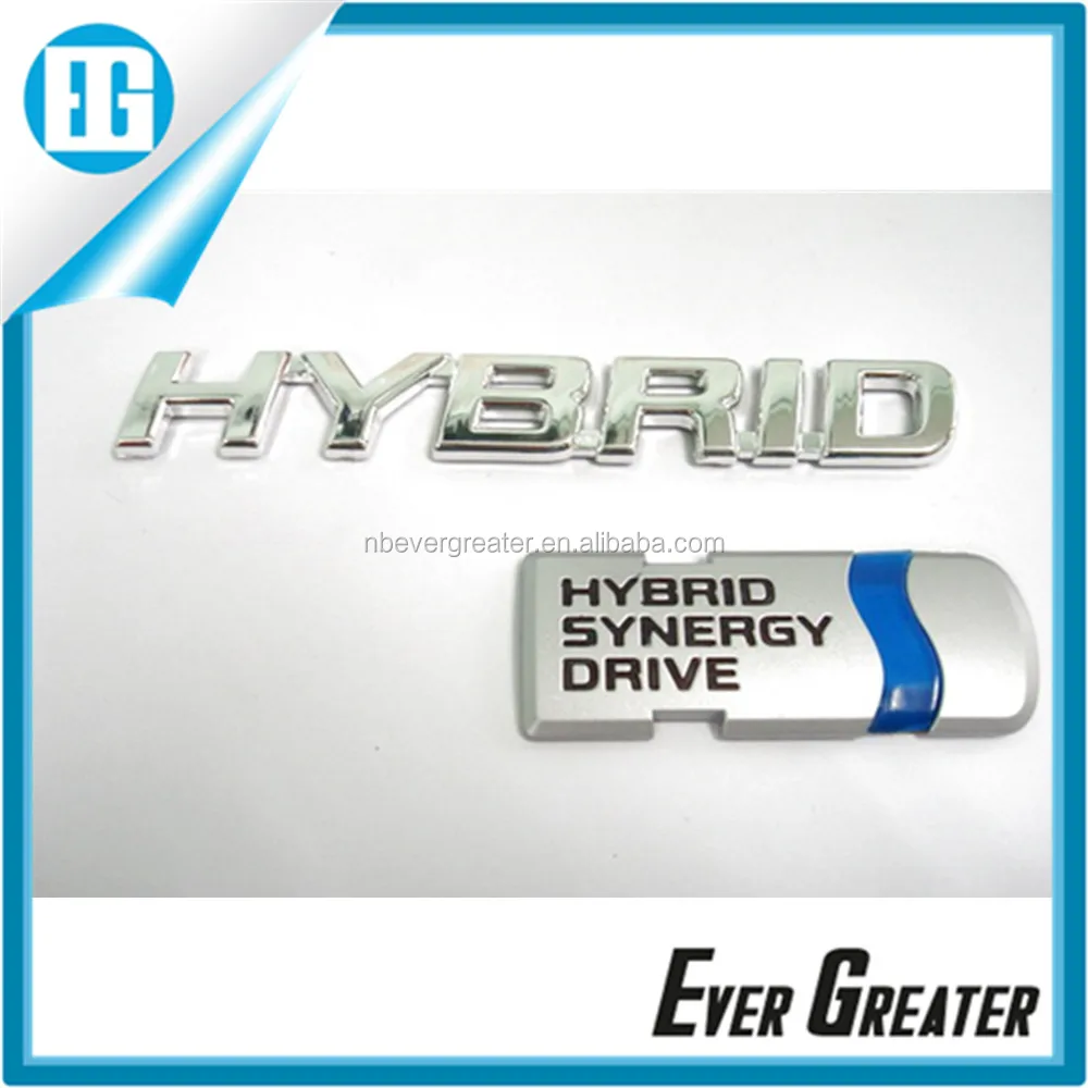 Custom car badges auto emblems, 3d car emblem, metal letters for car emblem