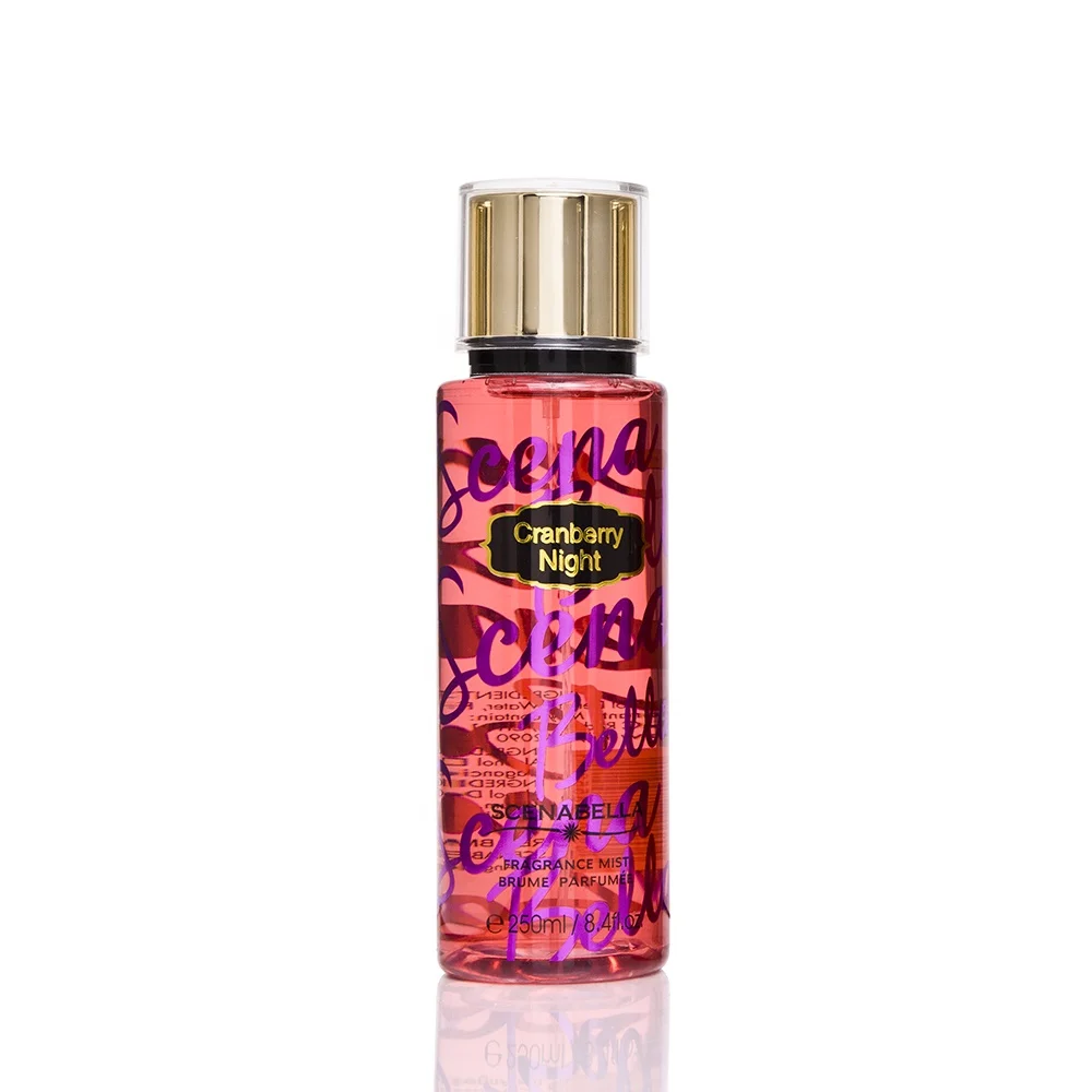 Best Selling Cranberry Night Body Splash Perfume Fragrance Mist