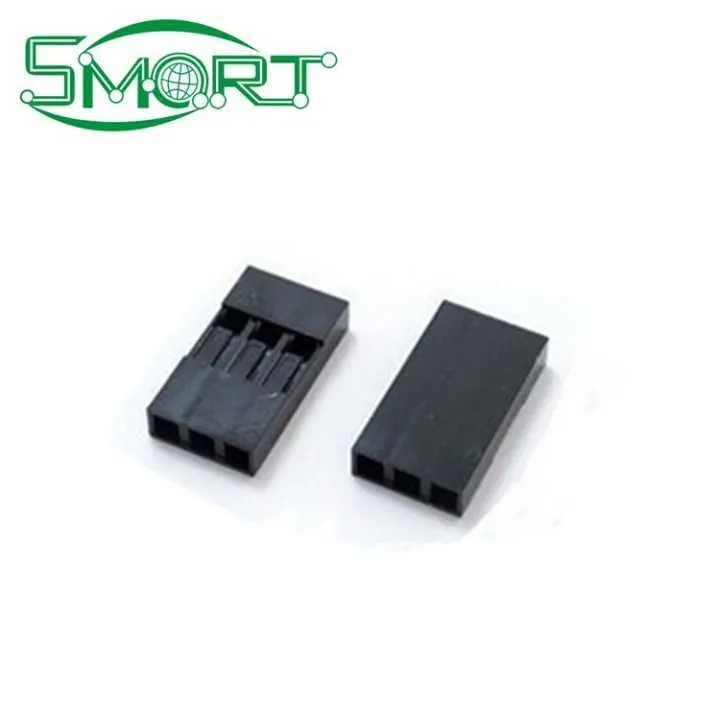 Smart Electronics Good price electronic components 3Pin Dupont Jumper Wire Cable Housing Female Pins Connector 2.54mm Pitch