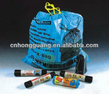 
automatic high speed plastic coreless rolling garbage bag making machine 